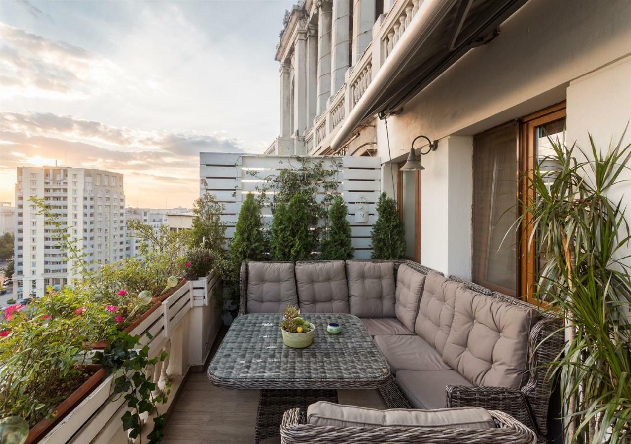 Apartino - Luxury View - Self Check-In บูคาเรสต์ ภายนอก รูปภาพ